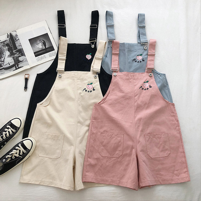 Summer Streetwear Overalls