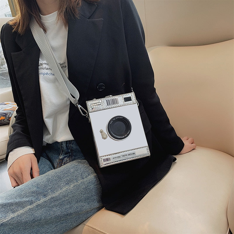 Camera Shape Shoulder Bag