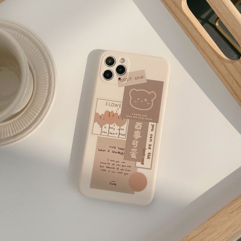 Chocolate Bear iPhone Case