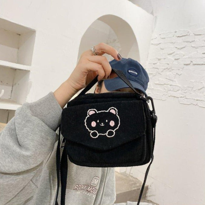 Kawaii Bear Messenger Bag
