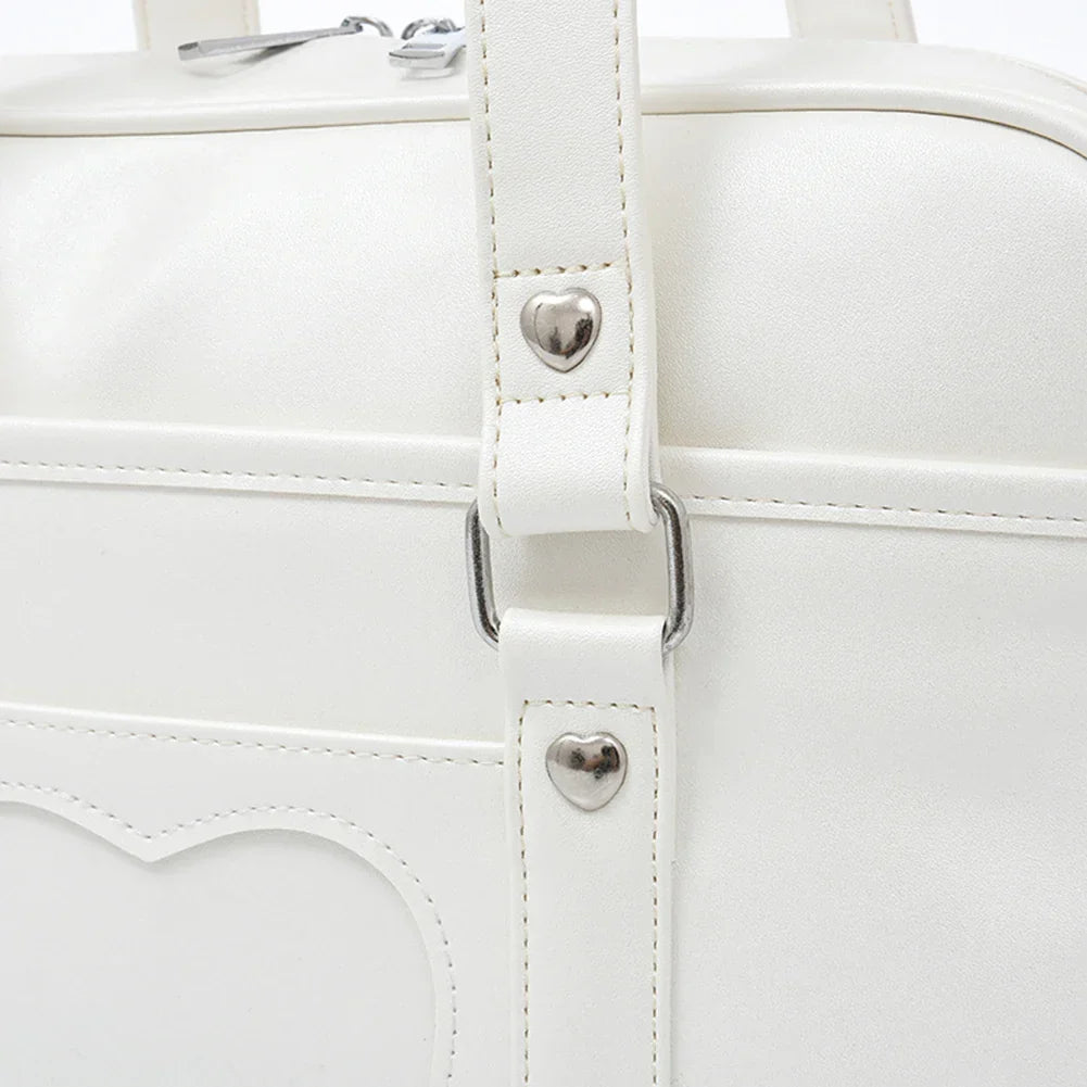 Japanese Heart Student Shoulder Bag