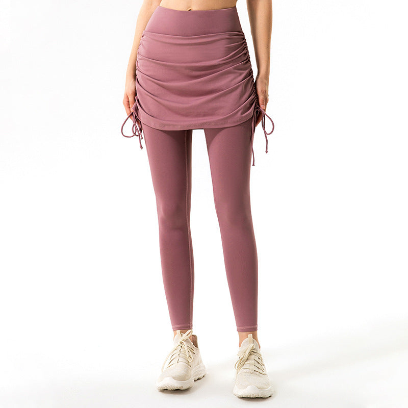 2 In 1 High Waist Tummy Control Women's Sports & Yoga Leggings