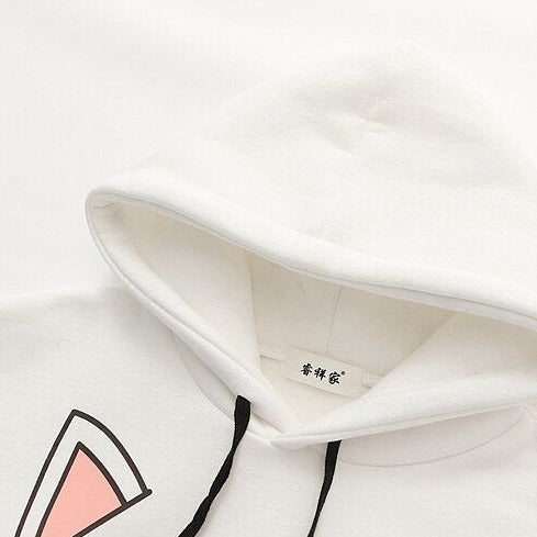 Harajuku Cat Ear Kawaii Hoodie