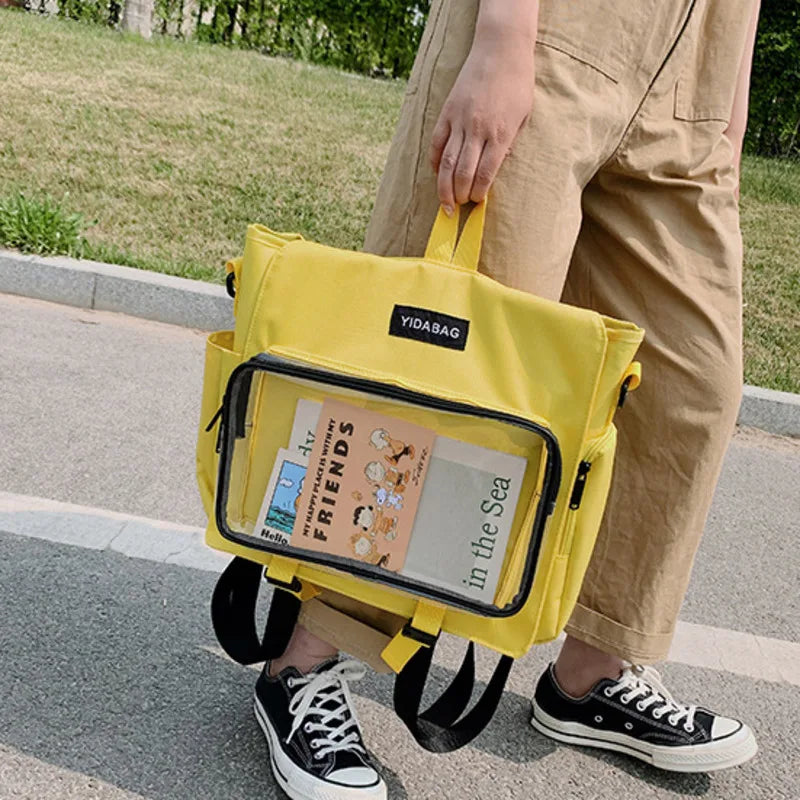 Clear Pocket Ita Bag