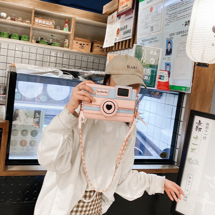 Cute Camera Shape Shoulder Bag