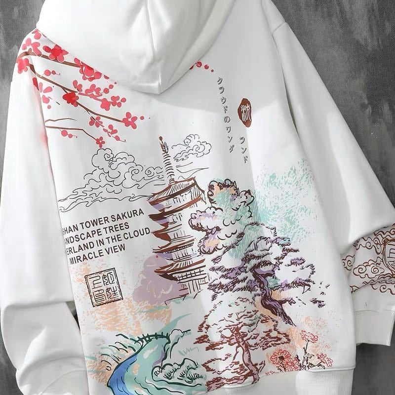 Japanese Art Harajuku Hoodie