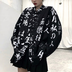 Japanese Oversized Blouse