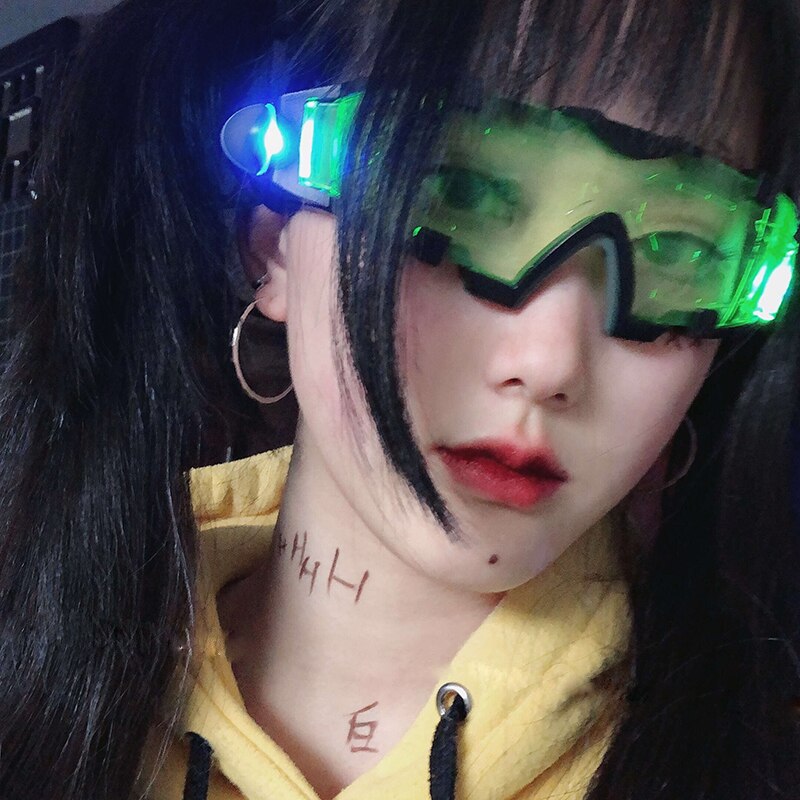 Cyberpunk LED Glasses