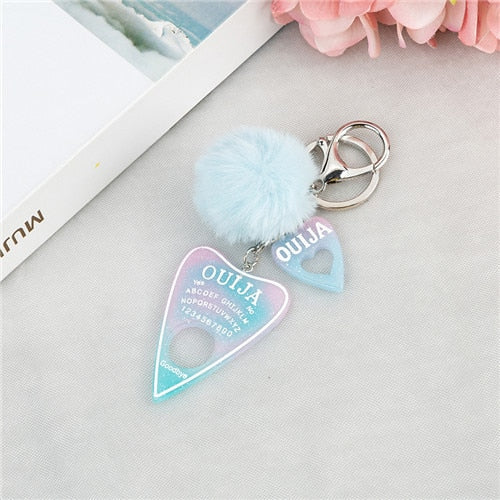 Pompom Charms Keychain