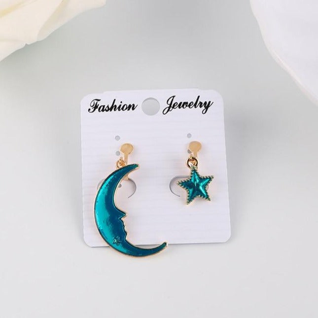 Star & Moon Earrings