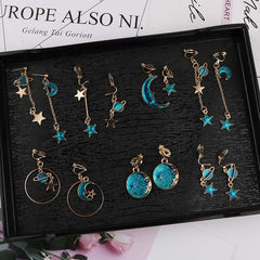 Star & Moon Earrings