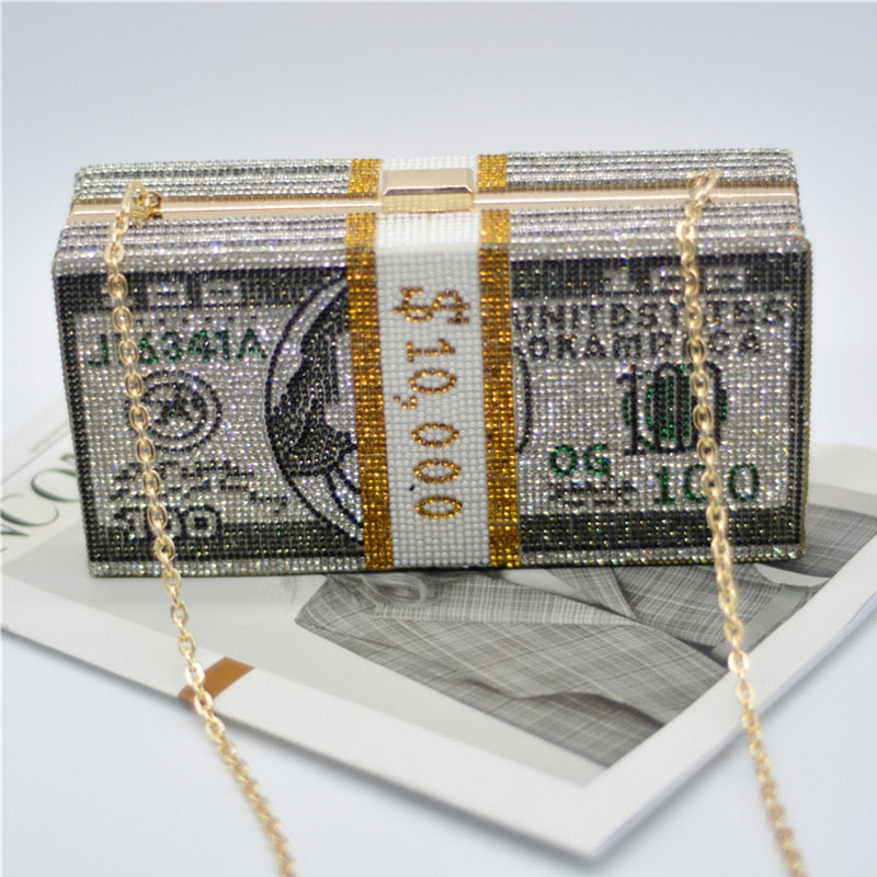 Stack of Cash Shoulder Bag