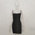 Dulzura Bling Glitter Sequin Women Strap Mini Dress Ruched Lace Up Backless Bodycon Sexy Party Club Autumn Winter Elegant