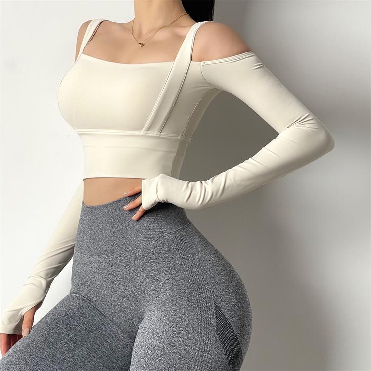 Long Sleeve Athletic Women's Fitness Top