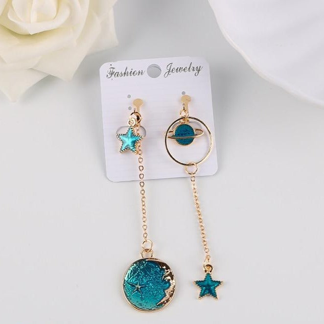 Star & Moon Earrings