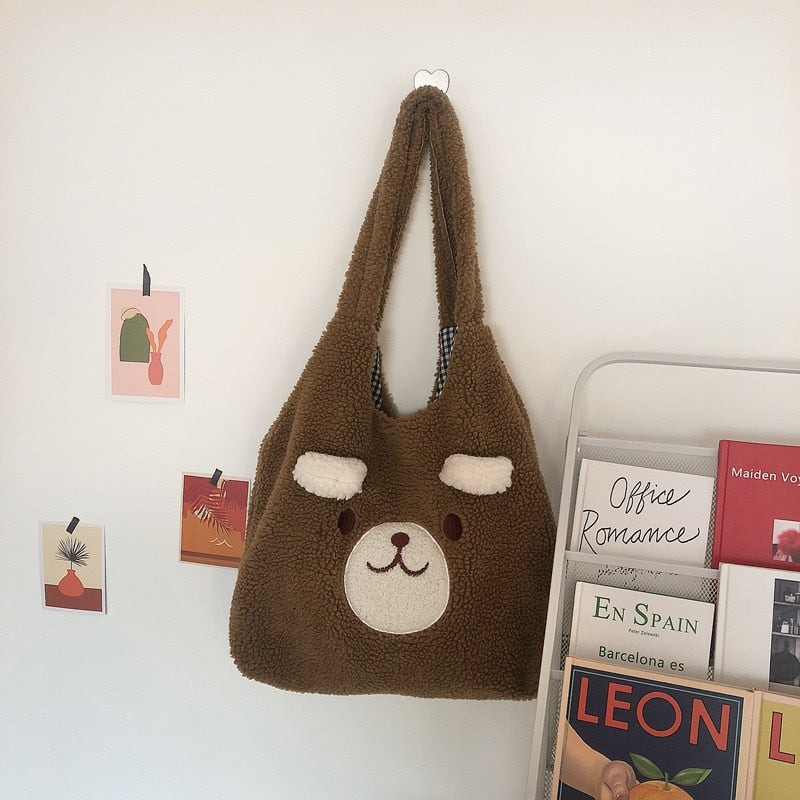 Soft Plush Tote Bag
