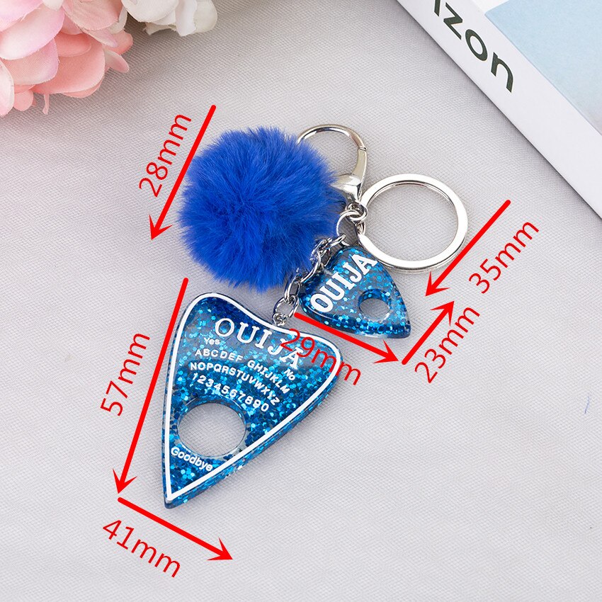 Pompom Charms Keychain