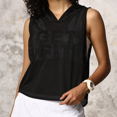 Get Fit Women's Sports & Fitness Hooded Top