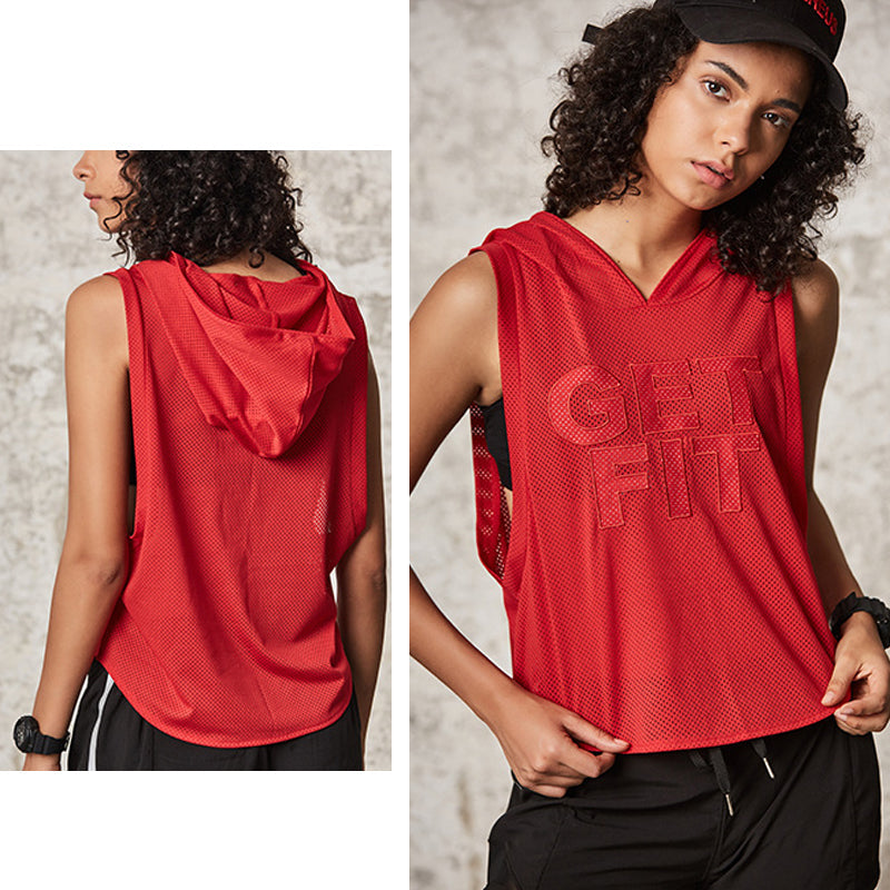 Get Fit Women's Sports & Fitness Hooded Top