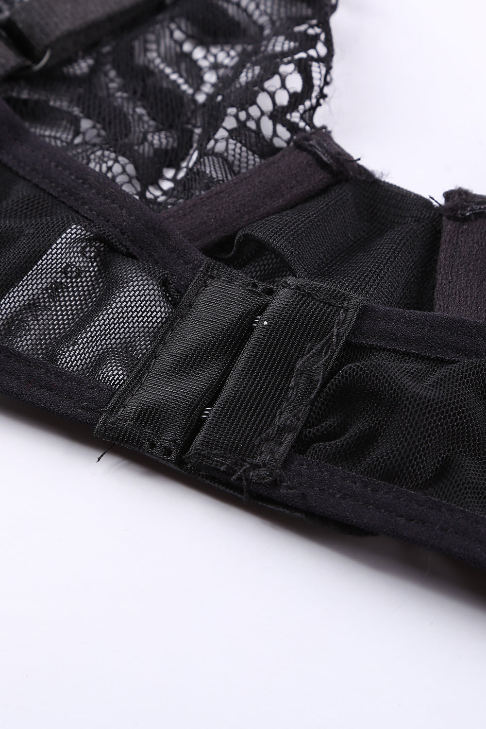 Black Lace Signature Balcony Bra&Thong