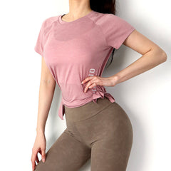 Loose Fit O-Neck Women's Sports & Yoga T-shirt