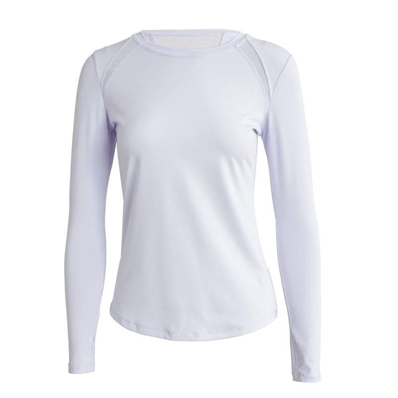 Patchwork Quick Dry Women' Yoga & Fitness T Shirt