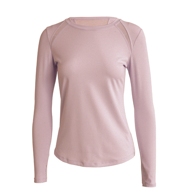 Patchwork Quick Dry Women' Yoga & Fitness T Shirt
