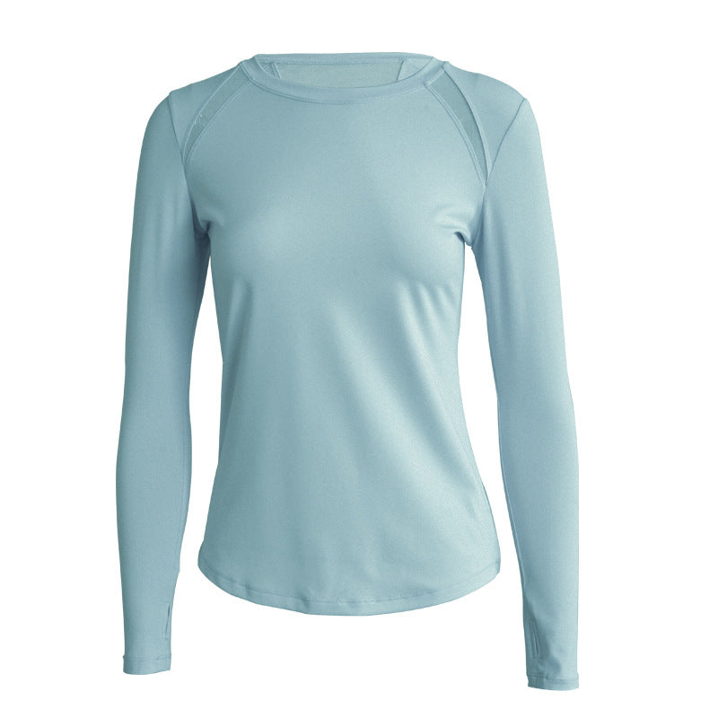 Patchwork Quick Dry Women' Yoga & Fitness T Shirt