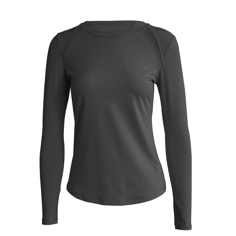 Patchwork Quick Dry Women' Yoga & Fitness T Shirt