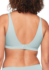 Underarm and Back-Smoothing Comfort Wireless Lightly Lined T-Shirt Bra Skyblue