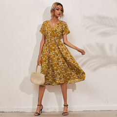 2 Piece Floral Dress