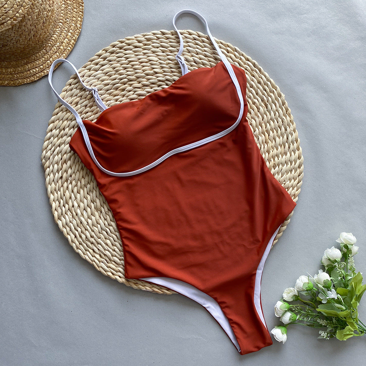 Brown Bikini Swimsuit
