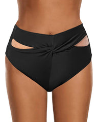 CUT OUT HIGH LEG BIKINI BRIEF