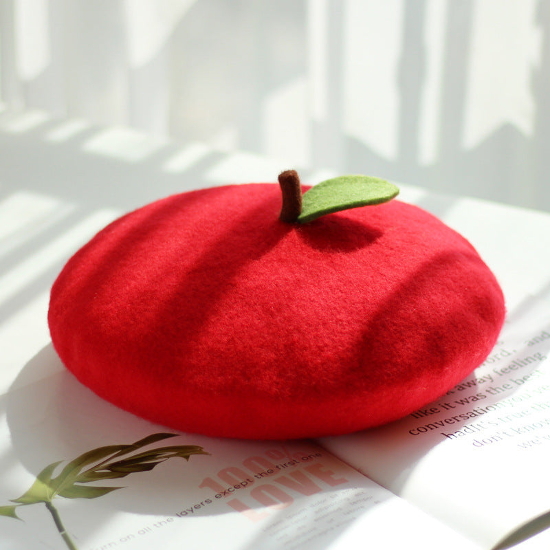 Kawaii Fruit Beret