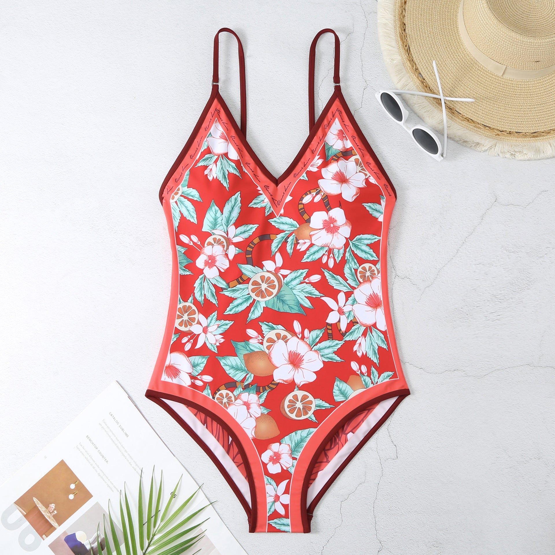 REVERSIBLE ONE PIECE SWIMSUIT