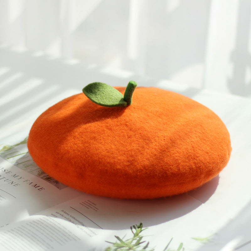 Kawaii Fruit Beret