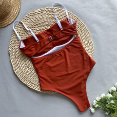 Brown Bikini Swimsuit