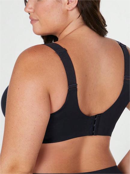 Plus Wireless Lounge Bra Black