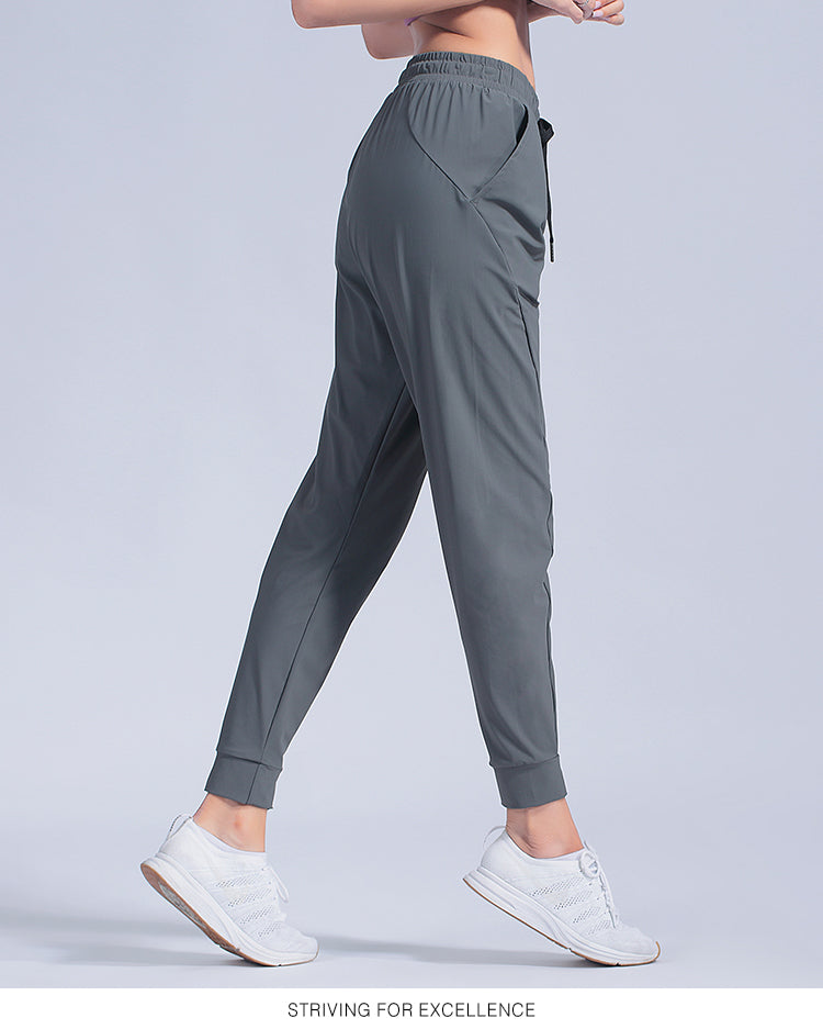 Quick Dry Ice Silk Women's Sorts & Fitness Yoga Pants