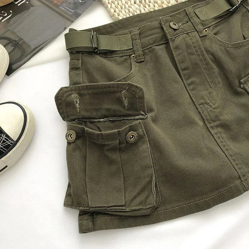 Y2K Vintage Denim Mini Skirt