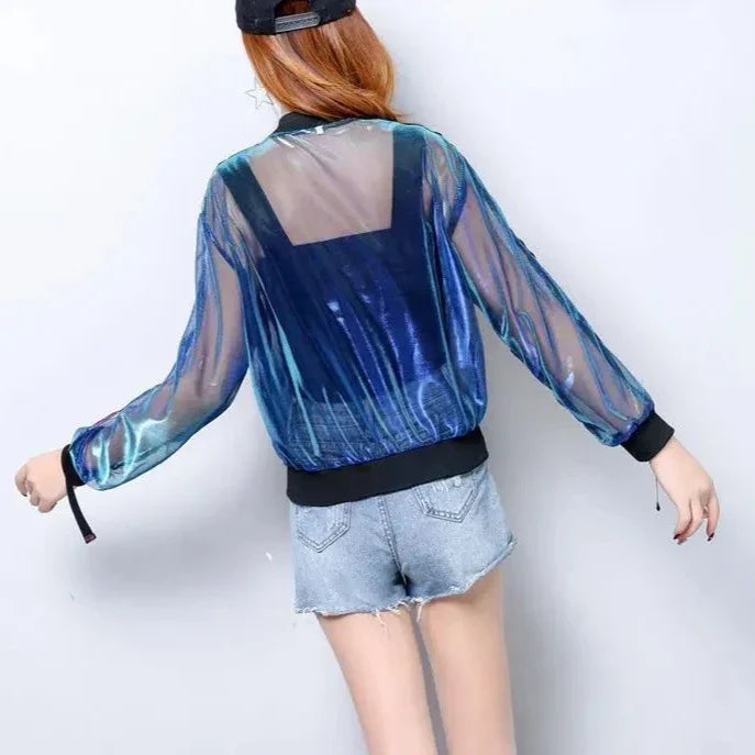 Transparent Harajuku Jacket