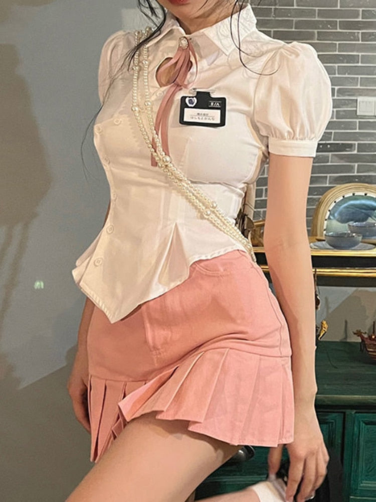 Korean Ulzzang Girl Blouse