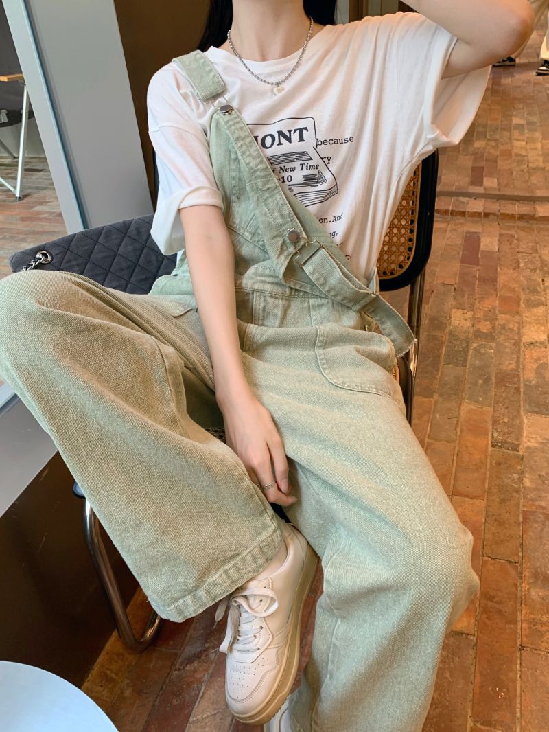 Denim Y2K Overalls