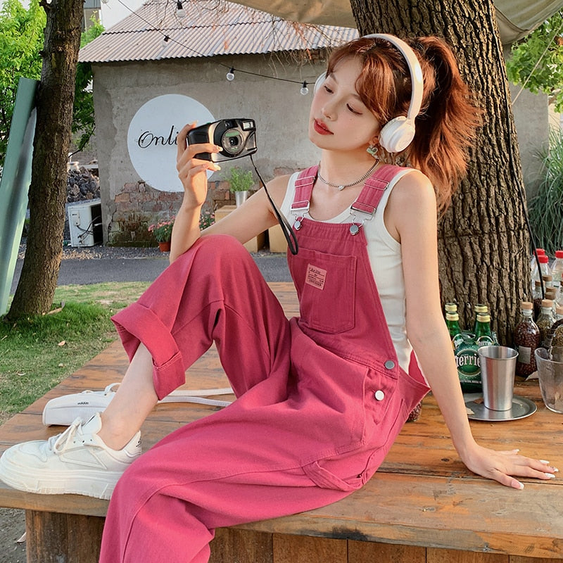 Japanese Summer Denim Overalls