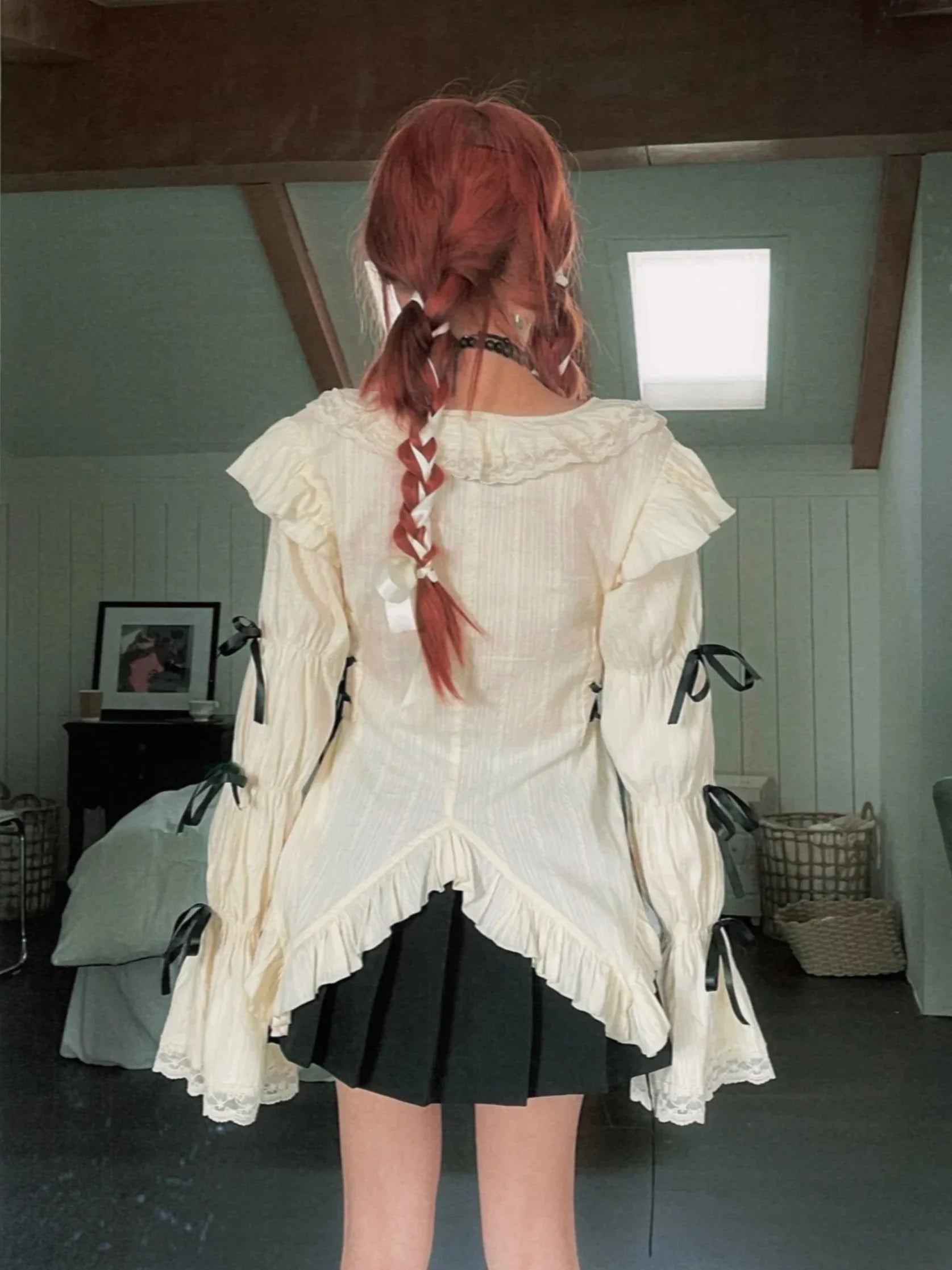 Y2K Oversized Lolita Blouse