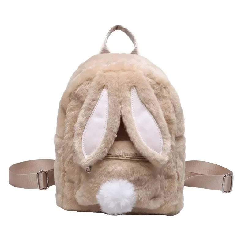 Cute Plush Bunny Backpack