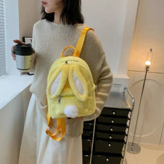 Cute Plush Bunny Backpack