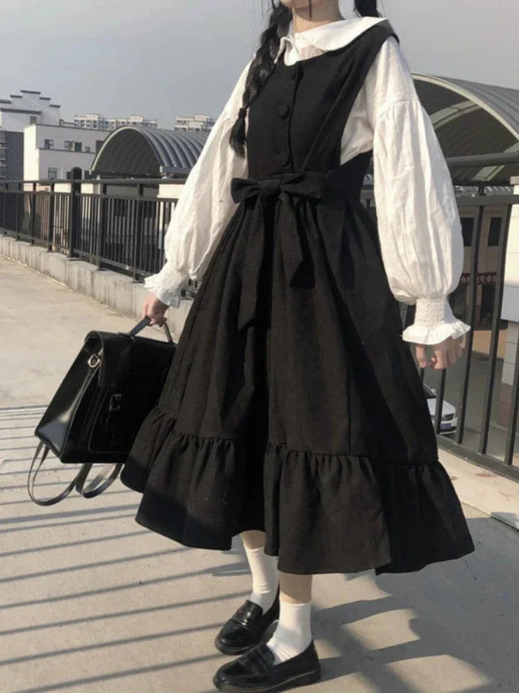 Harajuku Gothic 2-Piece Dress