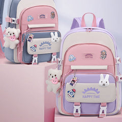 Cute Multi-Pocket Backpack
