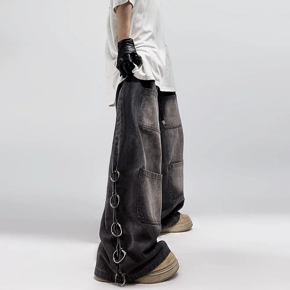 Y2K Oversized Hip Hop Jeans